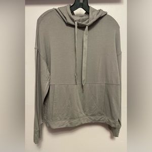 Rachel Zoe mock neck hoodie